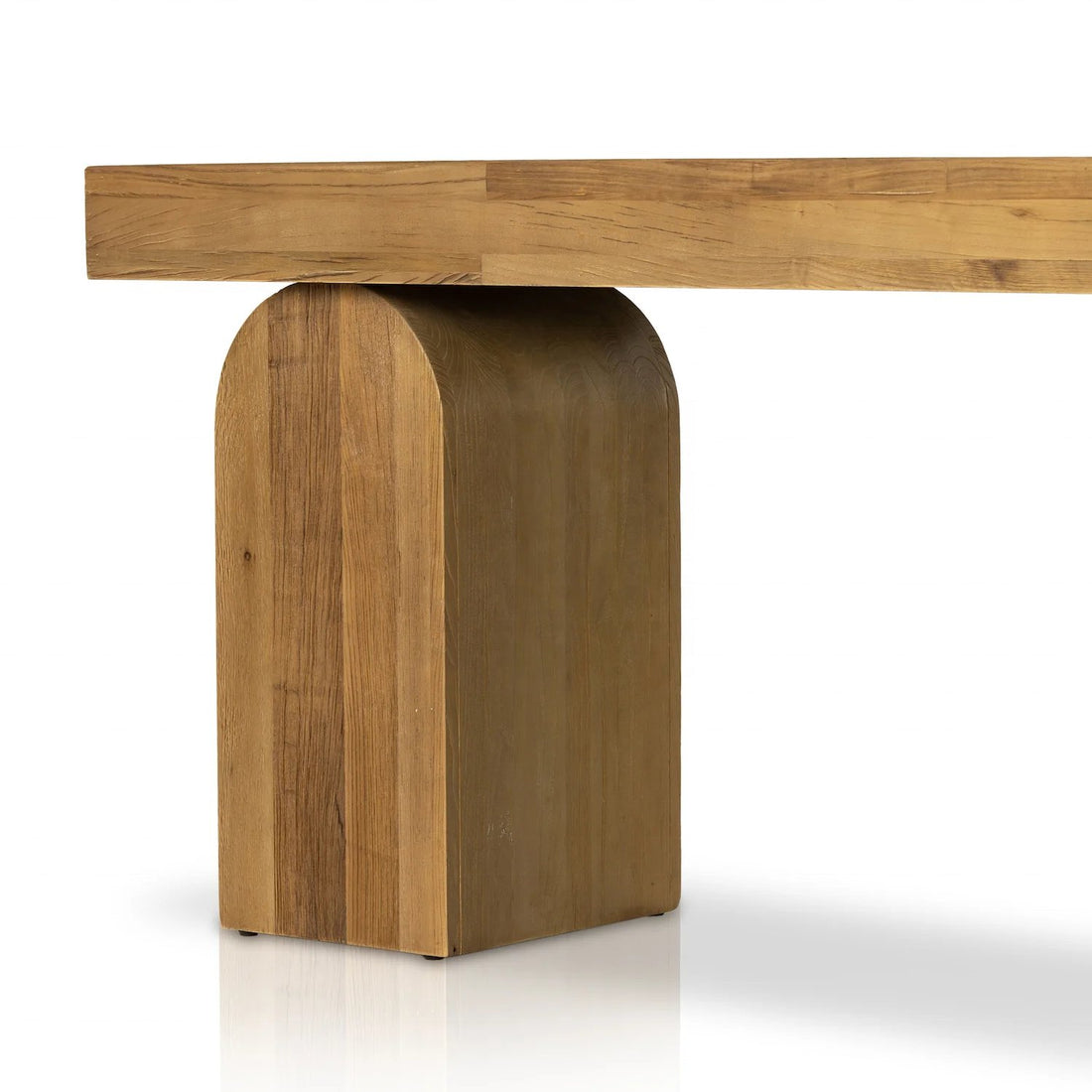 The Julian Natural Wood Console Table - HAVEN'S HOME