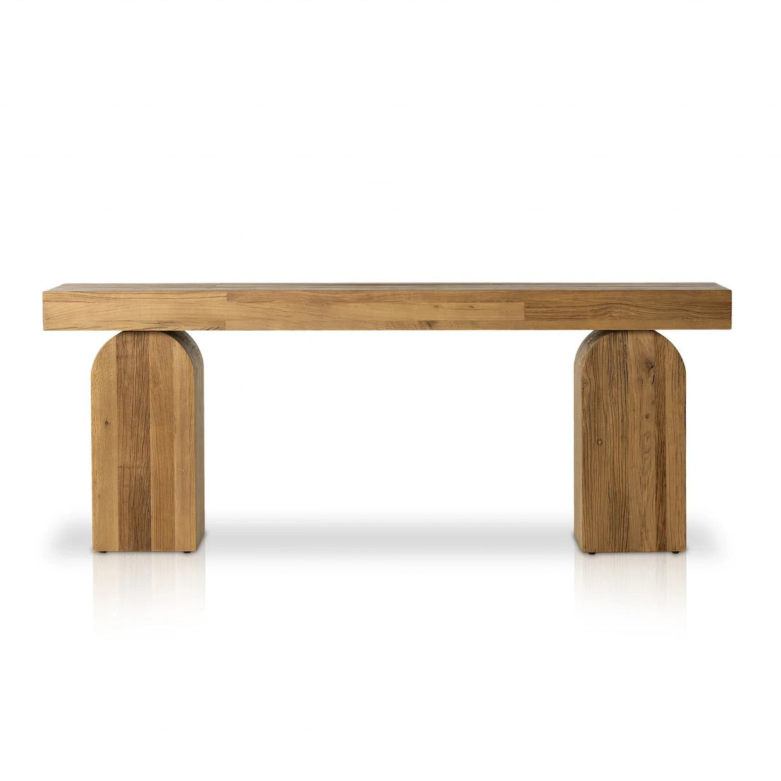 The Julian Natural Wood Console Table - HAVEN'S HOME