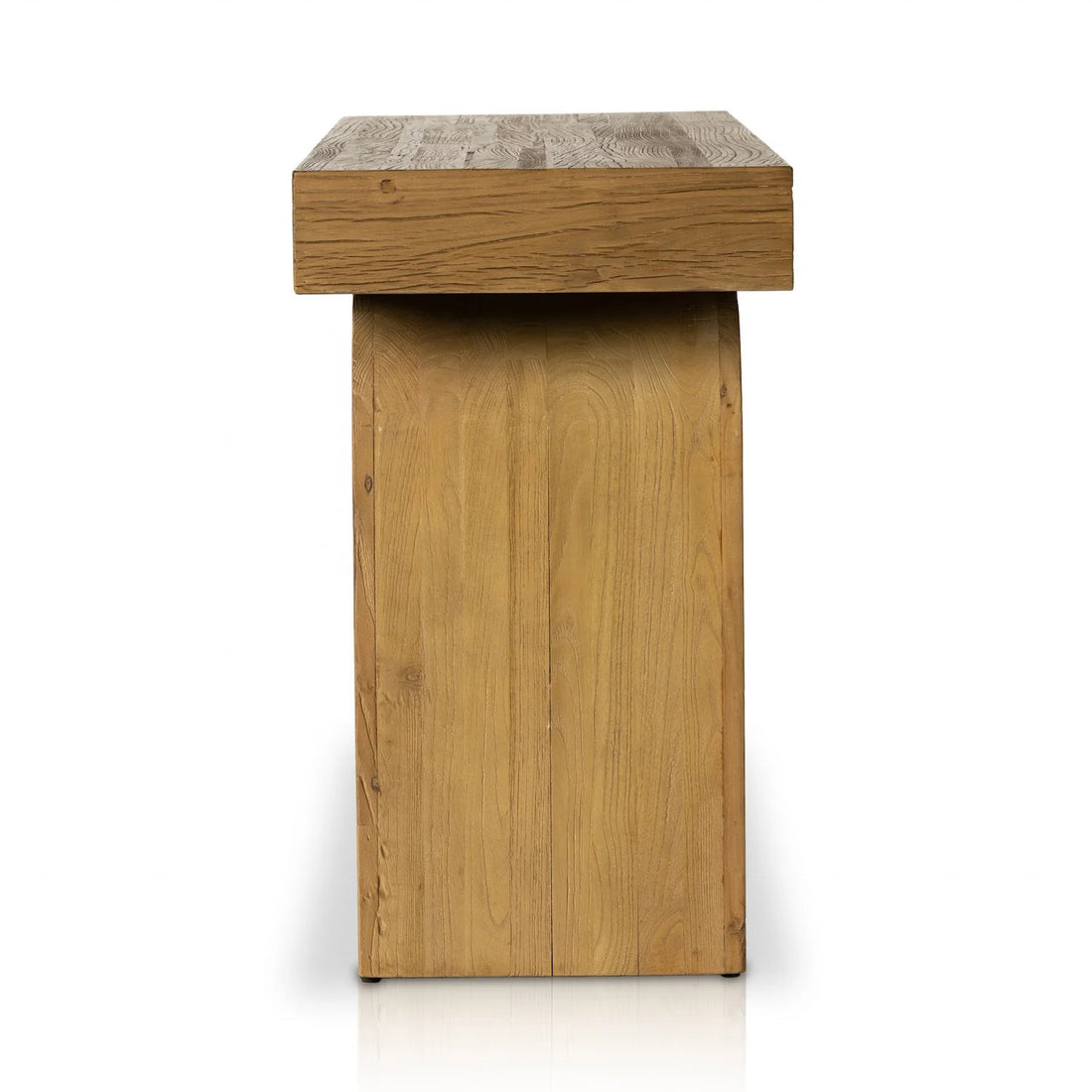 The Julian Natural Wood Console Table - HAVEN'S HOME