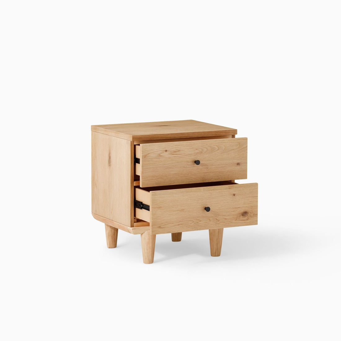 The Kevin Natural Wood Side Table - HAVEN'S HOME