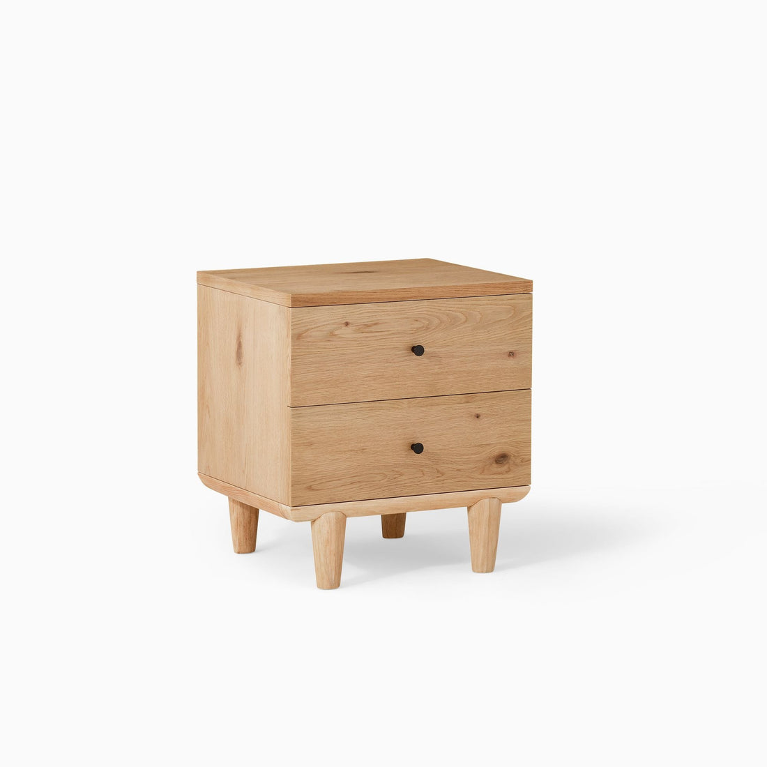 The Kevin Natural Wood Side Table - HAVEN'S HOME