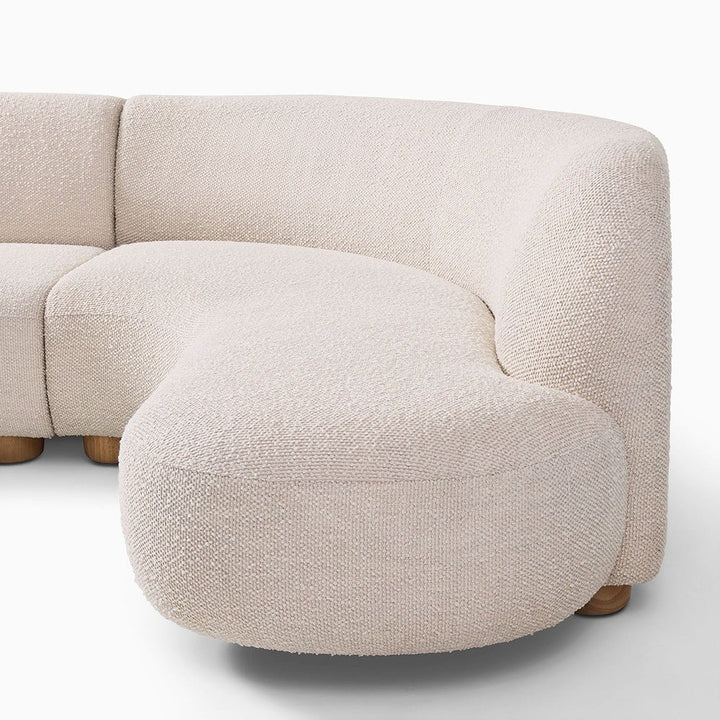 The Milo Boucle Sofa - HAVEN'S HOME