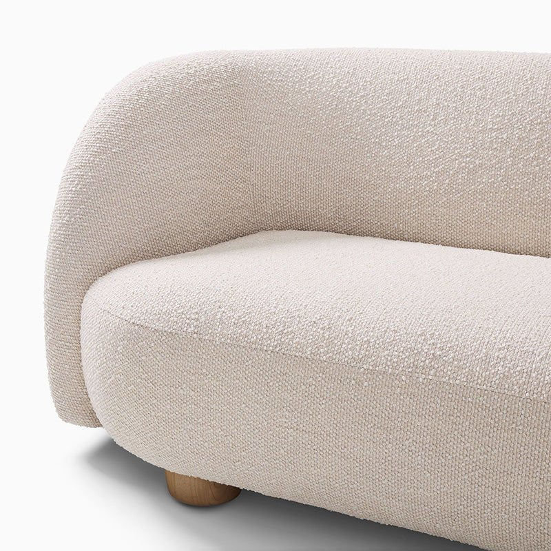 The Milo Boucle Sofa - HAVEN'S HOME