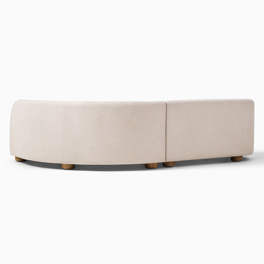 The Milo Boucle Sofa - HAVEN'S HOME