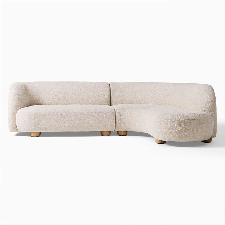 The Milo Boucle Sofa - HAVEN'S HOME