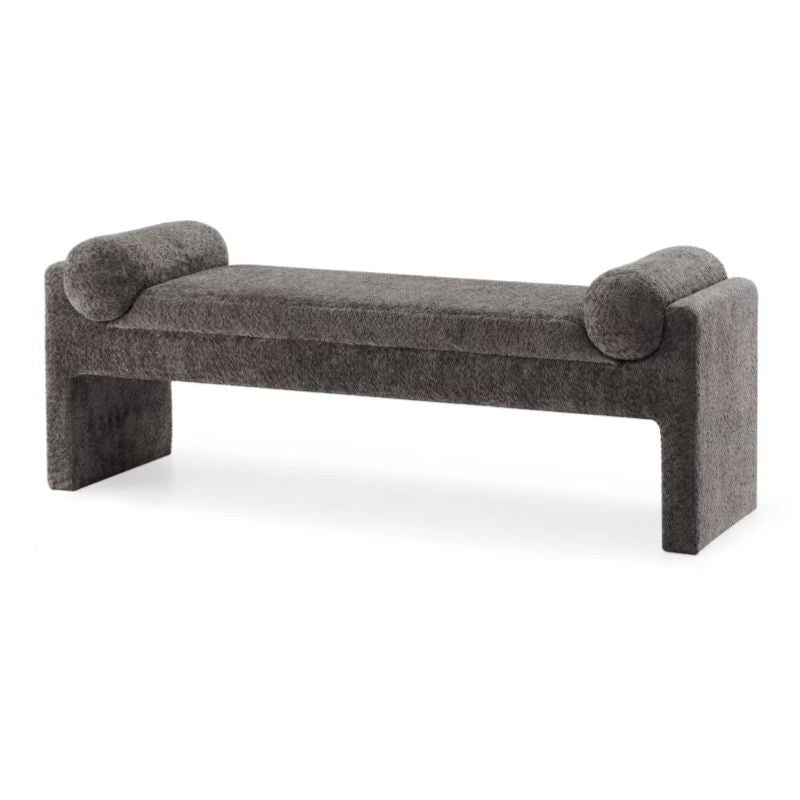 The Noah Boucle Bench - HAVEN'S HOME