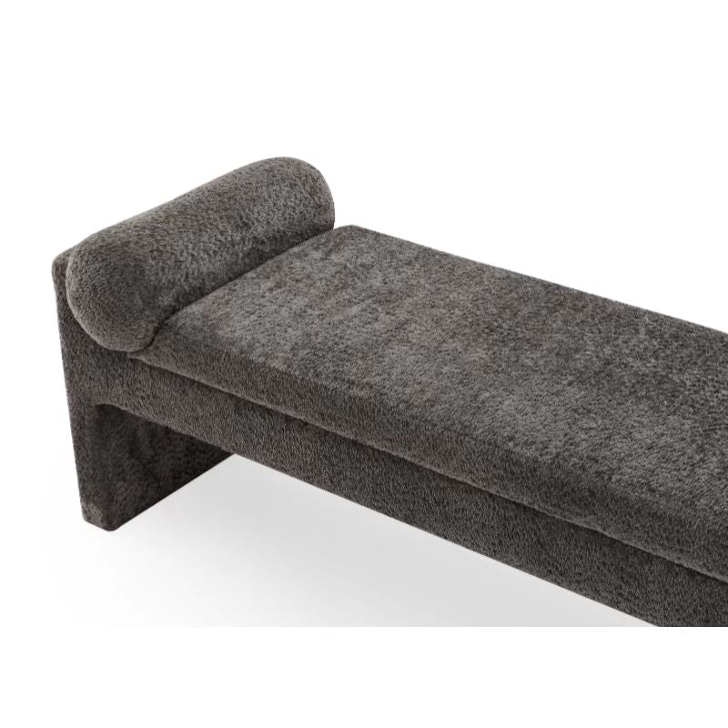 The Noah Boucle Bench - HAVEN'S HOME