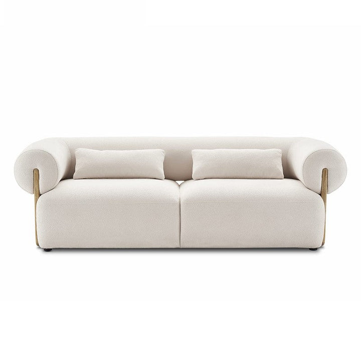 The Noah Natural Wood Sofa - HAVEN'S HOME