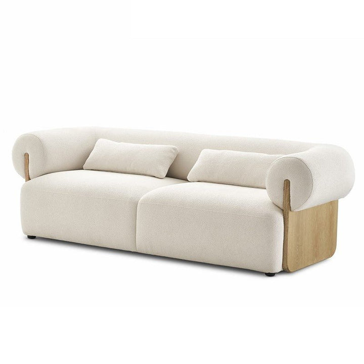 The Noah Natural Wood Sofa - HAVEN'S HOME